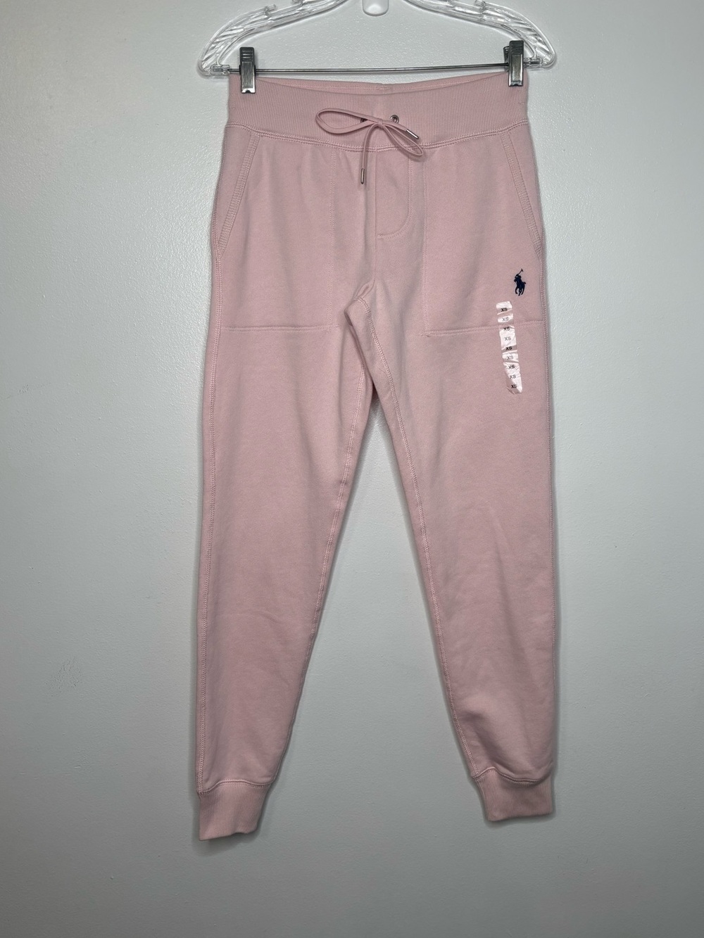 Polo Ralph Lauren Fleece Sweatpants Light Pink Womens XS